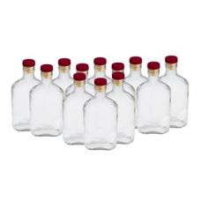 Купить Комплект стеклянных бутылок «Фляжка» 0,25 л (12 шт.) в Иваново